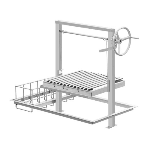PARRILLA ELEVABLE MODULAR + BRASERO